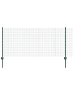 Recinzione con Posto Verde 1 x 10 m Acciaio 2