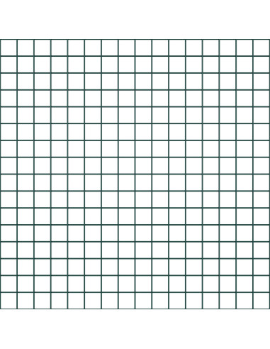 Recinzione con Posto Verde 0,8 x 10 m Acciaio e PVC