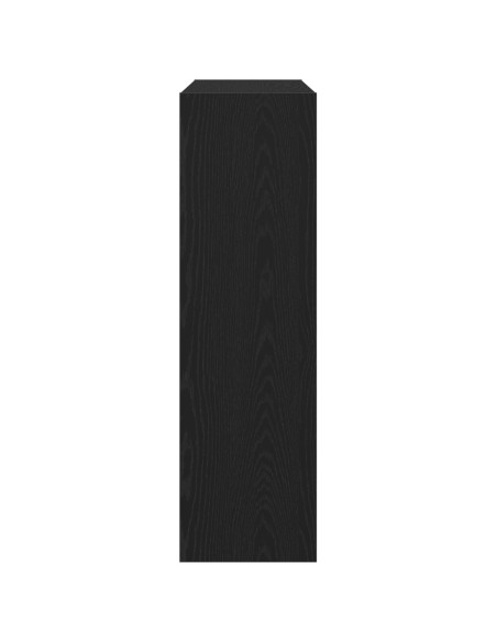 Libreria / Divisore per stanze  Rovere Nero 100x30x103cm Legno ingegnerizzato