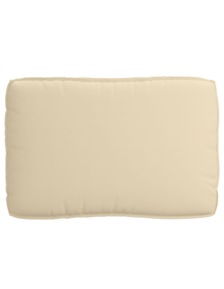 Set di Cuscini per Pallet  Set di 2 Beige Poliestere