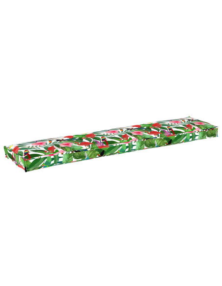 Cuscino Esterno vitaXL Giungla Tropicale Poliestere 180 cm x 40 cm x 8 cm