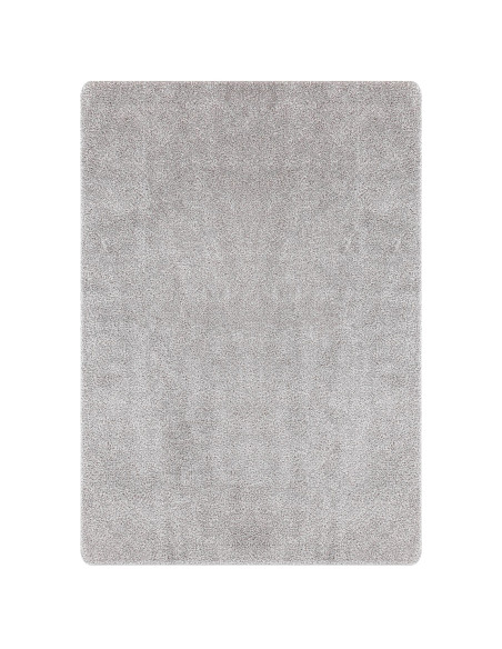 Tappeto Shaggy  con retro in lattice Grigio 240x340 cm