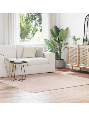 Tappeto Shaggy Antiscivolo Crema 200 x 200 cm PP