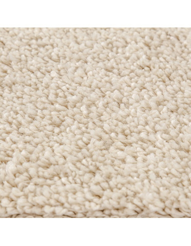 Tappeto Shaggy Antiscivolo Crema 200 x 200 cm PP