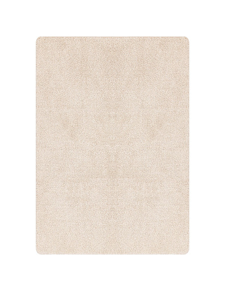 Tappeto Shaggy con schiuma di lattice Crema 240x340 cm