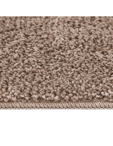 Tappeto Shaggy Antiscivolo Marrone 80 x 150 cm PP