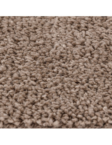 Tappeto Shaggy Antiscivolo Marrone 80 x 150 cm PP