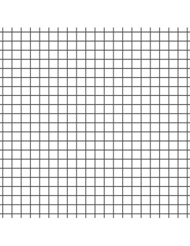 Palo della recinzione Grigio 10 x 1,2 m (rete 12 x 12 mm)