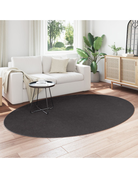Tappeti per area HUARTE Antracite 160 x 230 cm 100% Poliestere