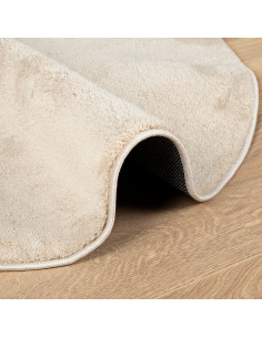 Tappeti per area Ovale HUARTE Beige 100 x 200 cm