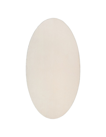 Tappeto 'HUARTE' Beige 100x200 cm Ovale di
