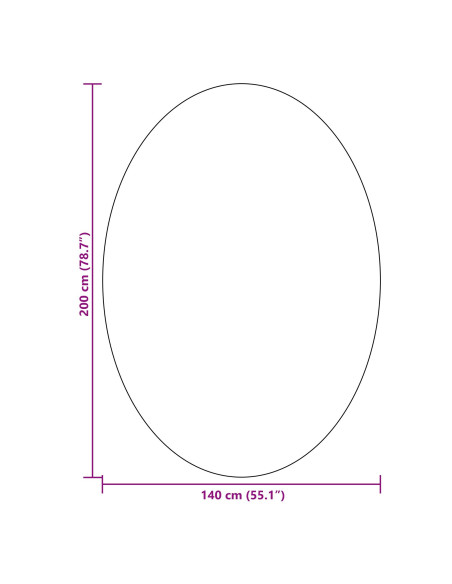 Tappeti per area Ovale HUARTE Crema 200 x 140 cm