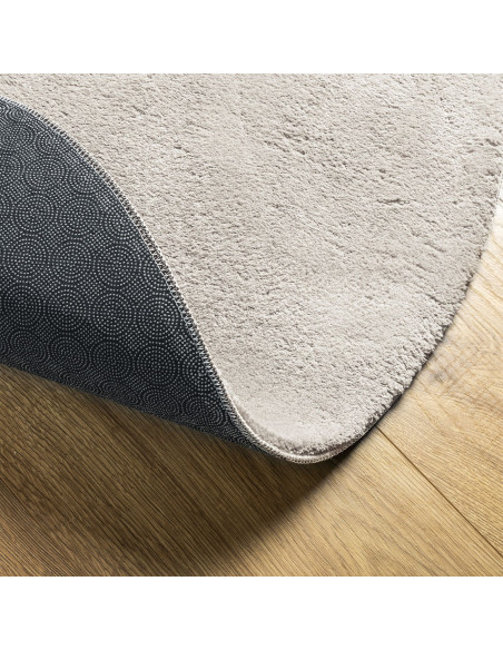 Tappeti per area Ovale HUARTE Sabbia 80 x 150 cm