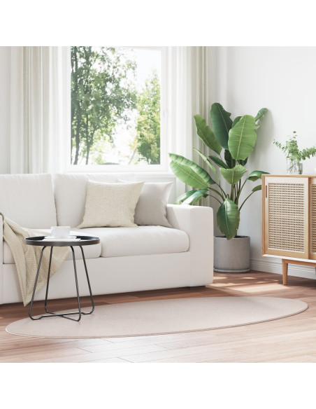 Tappeto 'HUARTE' Sabbia 100x200 cm Ovale
