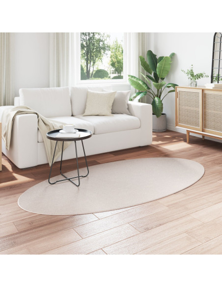 Tappeto 'HUARTE' Sabbia 100x200 cm Ovale