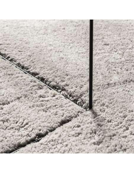 Tappeti per area HUARTE Sabbia 100 x 200 cm 100% Poliestere