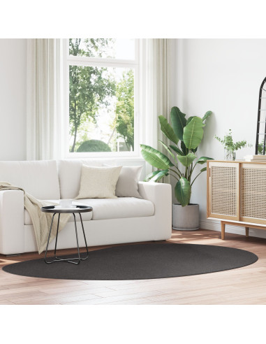 Tappeti per area HUARTE Antracite 160 x 230 cm Poliestere