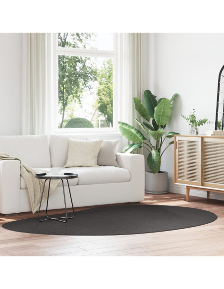 Tappeti per area HUARTE Antracite 160 x 230 cm Poliestere