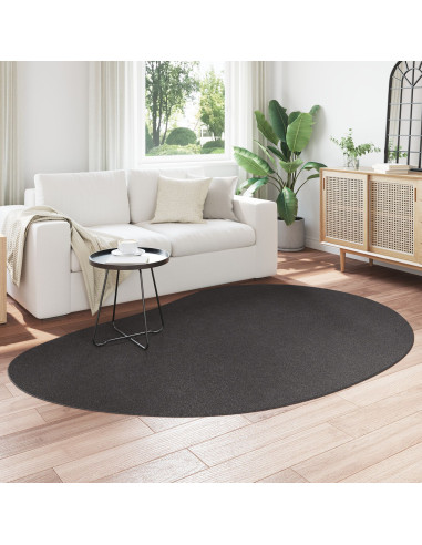 Tappeti per area HUARTE Antracite 160 x 230 cm Poliestere
