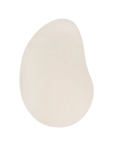 Tappeto Beige 140x200 cm Poliestere Antiscivolo
