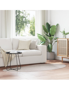 Tappeti per area HUARTE Sabbia 100 x 200 cm Poliestere