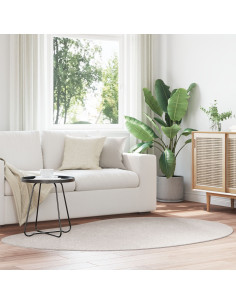 Tappeti per area HUARTE Sabbia 140 x 200 cm Poliestere