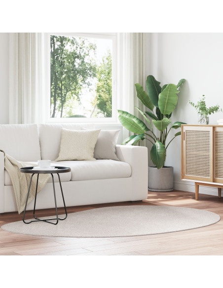 Tappeto Area Sabbia 140x200 cm Poliestere Antiscivolo