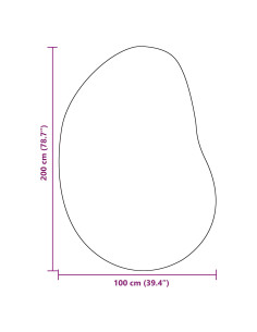 Tappeti per area HUARTE Grigio 100 x 200 cm Poliestere