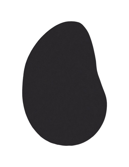 Tappeti per area HUARTE Nero 100 x 200 cm Poliestere