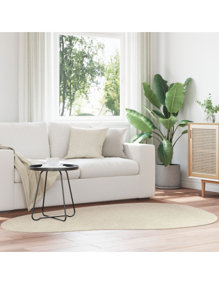 Tappeti Beige Poliestere 140 x 200 cm Antiscivolo