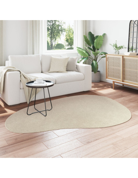 Tappeti Beige Poliestere 140 x 200 cm Antiscivolo
