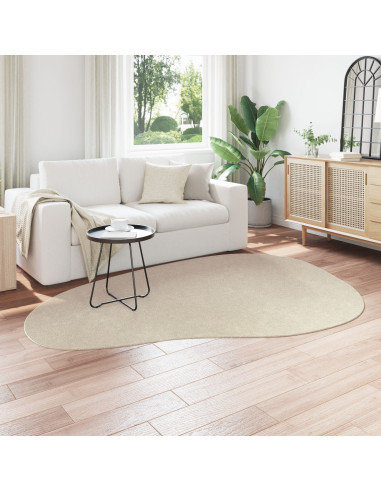 Tappeti per area HUARTE Beige 160 x 230 cm Poliestere