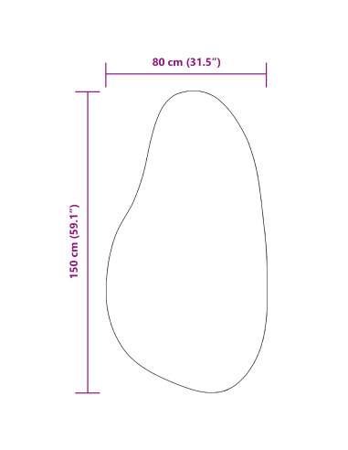 Tappeti per area HUARTE Crema 80 x 150 cm Poliestere