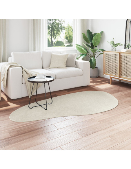 Tappeto  Panna Poliestere 100 x 200 cm Antiscivolo