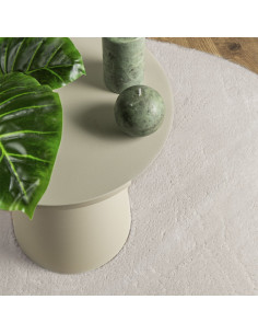 Tappeti per area HUARTE Sabbia 140 x 200 cm Poliestere