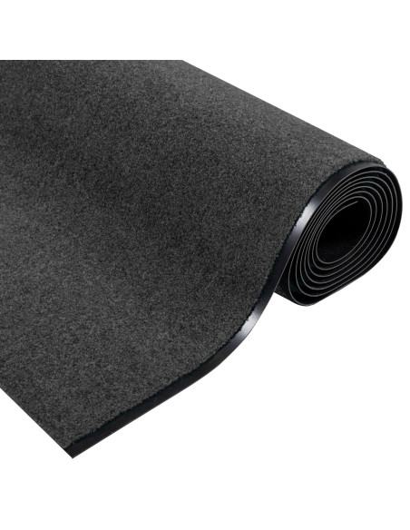 Welcome mat lavabile Antracite 120x350 cm
