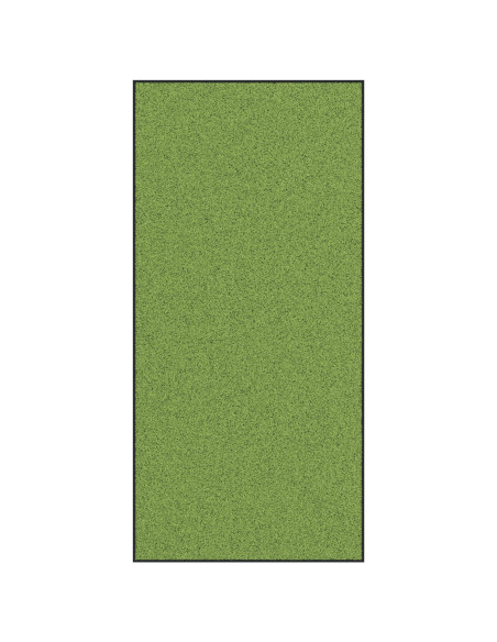 Tappetino Altro Verde e Nero 120 x 250 cm Poliammide e PVC