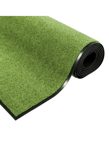 Tappetino Altro Verde e Nero 120 x 300 cm Poliammide e PVC