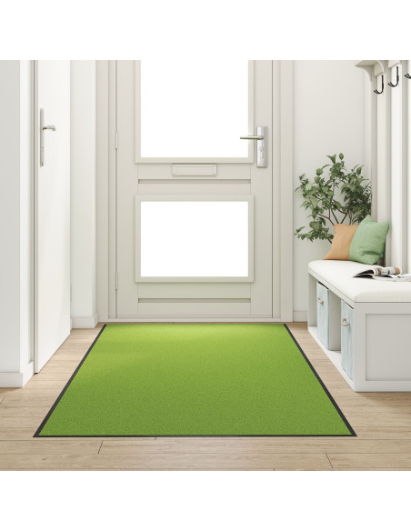 Tappetino Altro Verde e Nero 120 x 300 cm Poliammide e PVC