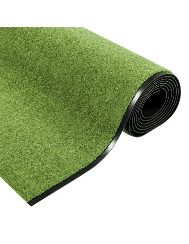Tappetino Altro Verde e Nero 120 x 400 cm Poliammide e PVC