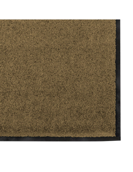 Tappetino Lavabile Marrone 120x300 cm
