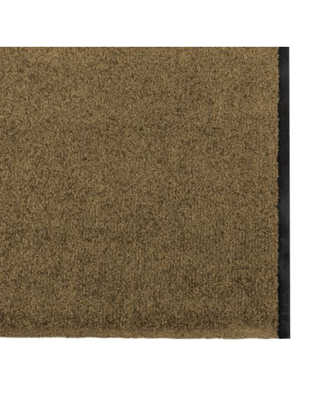 Zerbino Lavabile Marrone 120x400 cm di