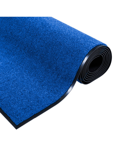 Zerbino Lavabile Blu 120x250 cm