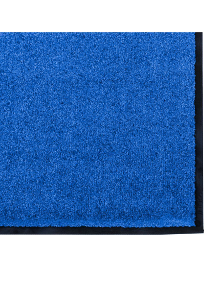 Zerbino Lavabile Blu 120x250 cm