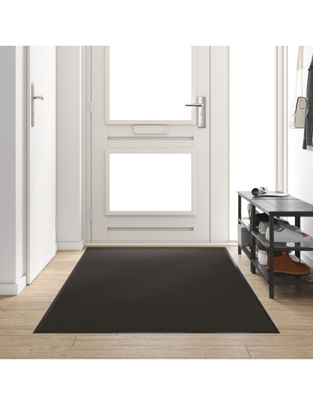 Zerbino Rettangolare Nero 120x250 cm