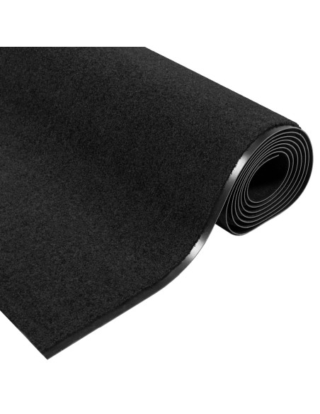 Zerbino Rettangolare Nero 120x350 cm
