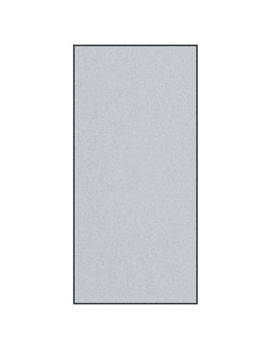 Tappetino Grigio e Nero 120 x 250 cm Polipropilene e vinile