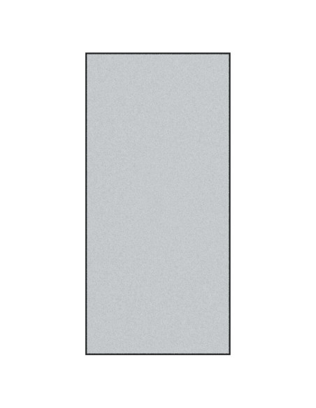 Tappetino Grigio e Nero 120 x 250 cm Polipropilene e vinile
