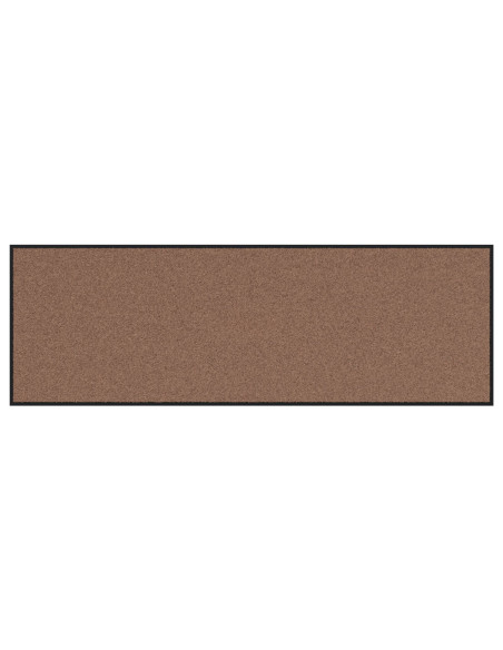 Tappetino Marrone e Nero 60 x 180 cm Polipropilene e vinile