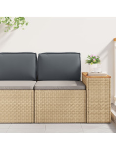 Cuscino Antracite 50 x 40 x 12 cm Tessuto Oxford 2